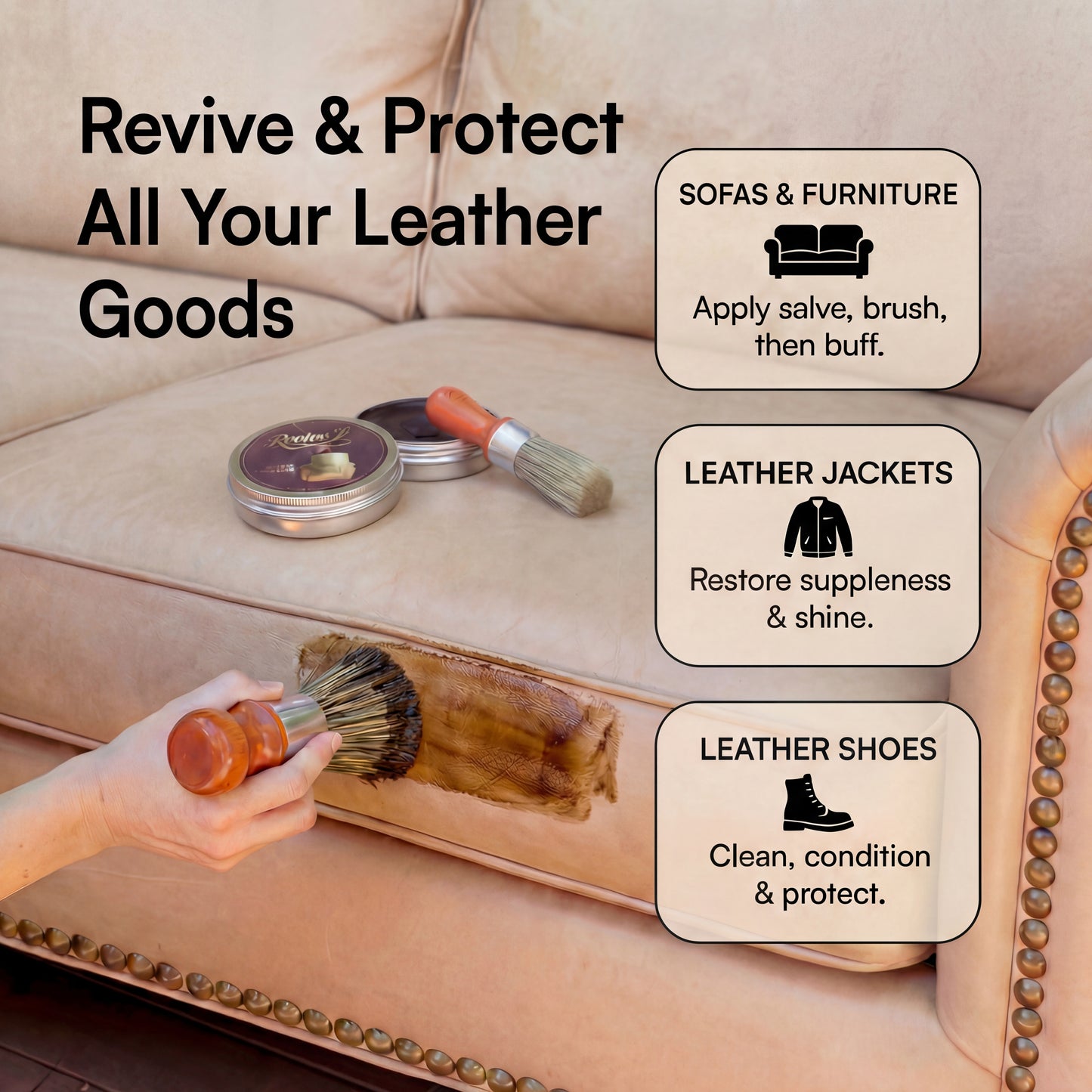 Revive It® salve + premium Brush