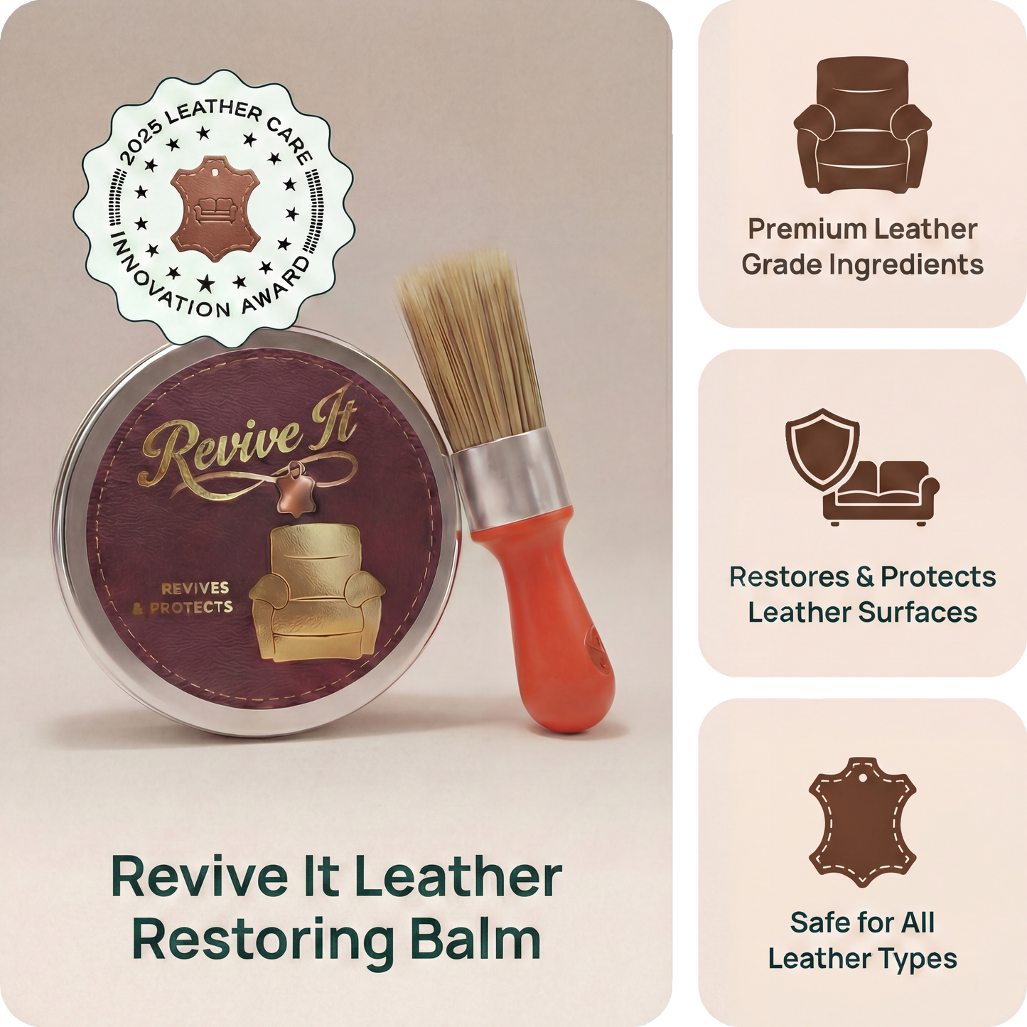 Revive It® salve + premium Brush